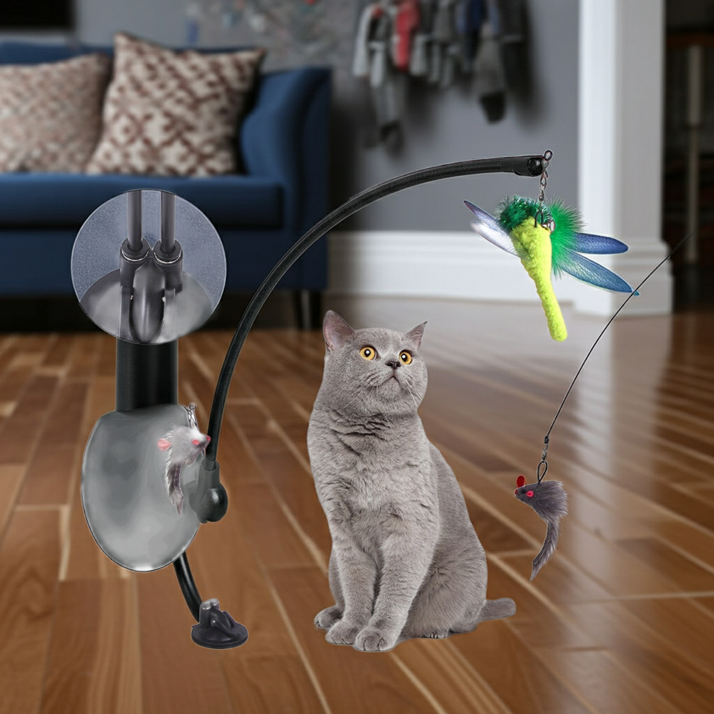 Cat Sucker Teaser Toy