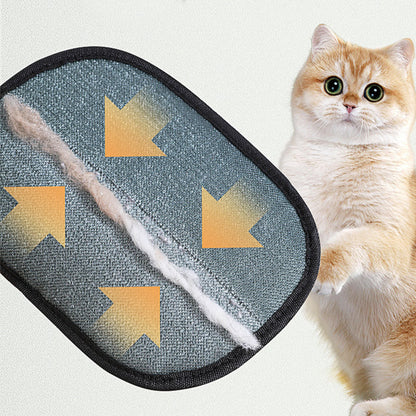 Pet Hair Remover Glove in Black color
