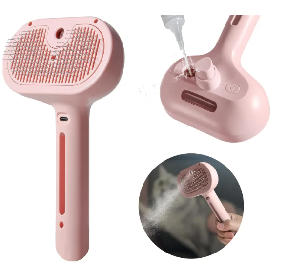 Pet Hair Spray Brush spray and brush combo detail
