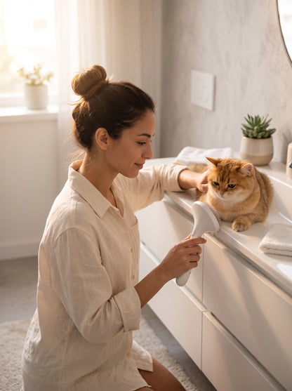AI Studio Photo - Pet Hair Spray Brush