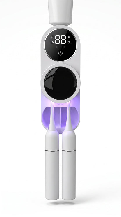 Studio photo of UV Toothbrush Sanitizer in hero